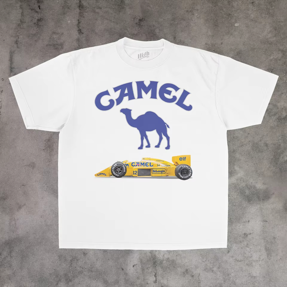 Vintage Racing Classic Camel T - đánh giá và giá Streetwear Brand Graphics